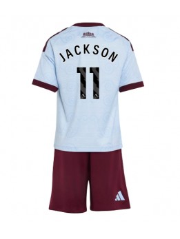 Aston Villa Nicolas Jackson #11 Replika Tredje Kläder Barn 2026-27 Kortärmad (+ byxor)